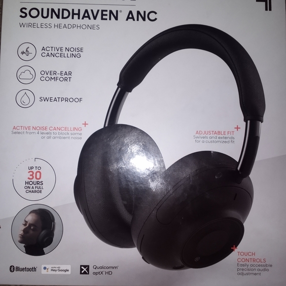 New soundhaven Bluetooth headphones